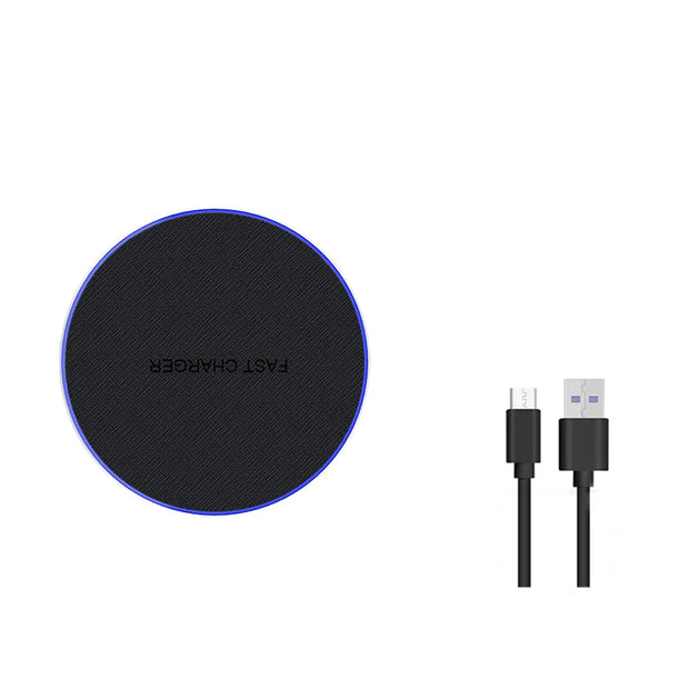 Fast Wireless Charging Pad for iPhone & Samsung Devices