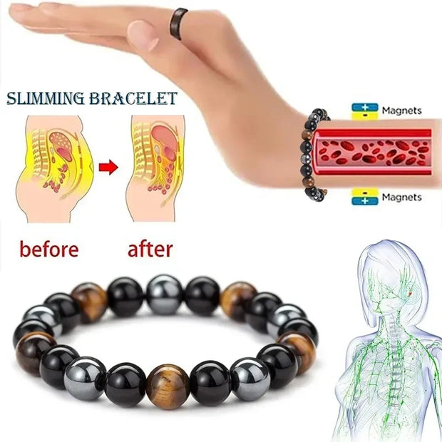 Natural Stone Bracelet - Lymphatic Detox and Health